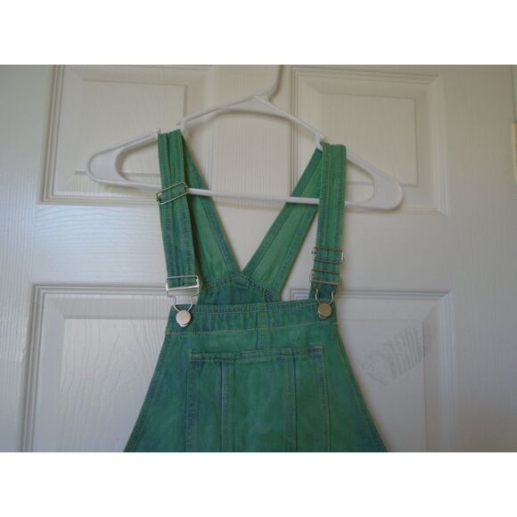 Tie Dyed bib overall cuffed shorts size 32X3 - Picture 2 of 5